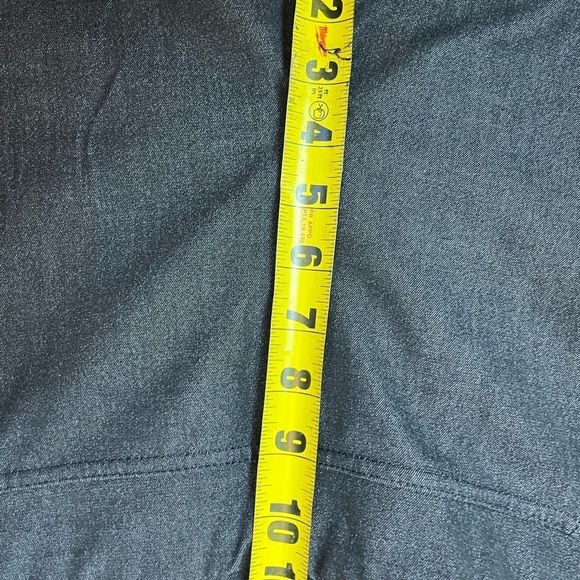 Womens Large Karl Lagerfeld dark grey pull on dress pants - Picture 7 of 10